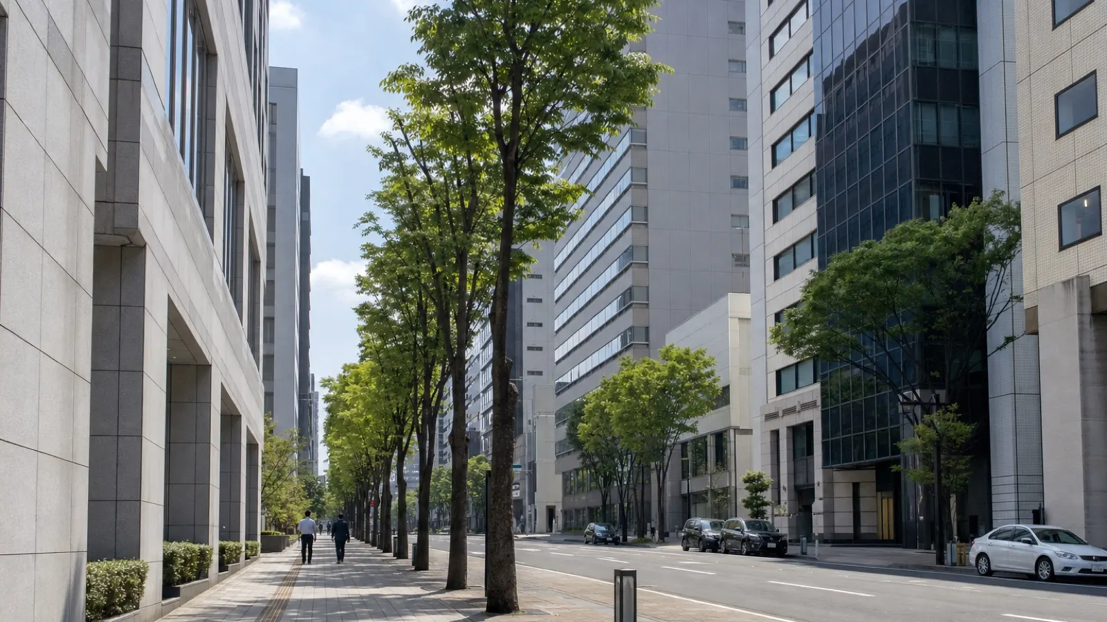仙台市青葉区国分町のオフィス街